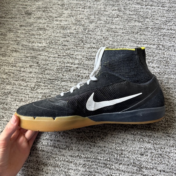 Nike Black and Yellow Men's Shoes Hyperfeel Eric Koston 3 SB 'Black Gum' - Picture 3 of 5